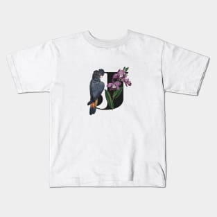 Botanical Alphabet J Kids T-Shirt